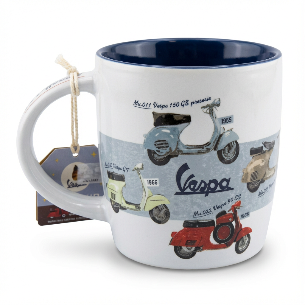 Tazza Vespa – Modelli storici